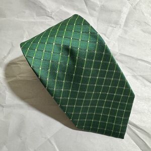BARBERINI Roma Green Stripe 100% Silk Made in Italy 58"x3.25"